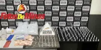 TRÁFICO DE DROGAS Menor infrator de 16 anos é apreendido com 157 pinos de cocaína e oito pedras de crack
