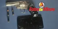 AMEAÇAS, ARMA ESCONDIDA E PRISÃO NA ZONA RURAL Homem de 22 anos é preso com revólver após intimidar mulher em Santa Maria de Itabira