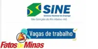 69 SINE de São Gonçalo do Rio Abaixo divulgou vagas nesta quarta-feira (23)