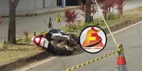 Motociclista de 46 anos é encontrado morto após acidente na avenida das Rosas, em Itabira