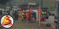 Grave acidente na BR-356 deixa uma pessoa morta e três feridas; Veja Vídeo
