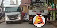 Motociclista escapa de atropelamento durante tentativa de ultrapassagem em Itabira