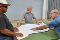Obra da quadra do Cônego Higino avança e entra em nova etapa de construção