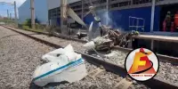 Piloto morre carbonizado após queda de avião monomotor no pátio de manutenção do Metrô BH; Veja Vídeo