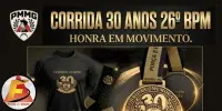 Itabira terá corrida de 7 km e caminhada em comemoração aos 30 anos do 26º BPM