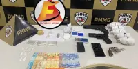 Polícia Militar prende homem por tráfico de drogas e posse ilegal de arma de fogo em São Domingos do Prata