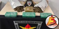 Polícia Militar intercepta carro com crack, maconha e skunk em João Monlevade