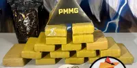 Homem de 32 anos é preso após PM apreender 16 barras de maconha em residência; Veja Vídeo