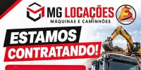 MG LOCAÇÕES MÁQUINAS E CAMINHÕES divulgou novas oportunidades de trabalho nesta quarta-feira (14)