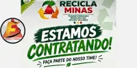 RECICLAMINAS divulgou novas oportunidades de trabalho nesta quinta-feira (8)
