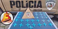 Homem de 20 anos é preso com 135 pinos de cocaína em Santa Maria de Itabira