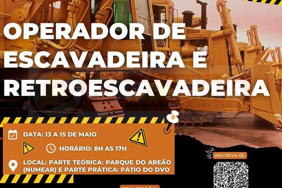 Em Monlevade Prefeitura E Senar Oferecem Curso De Operador De Escavadeira E Retroescavadeira